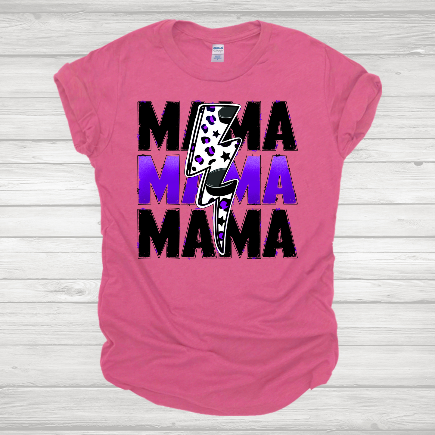 Hockey Mama Purple Transfer