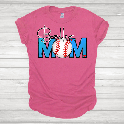 Baller Mom Baseball Transfer