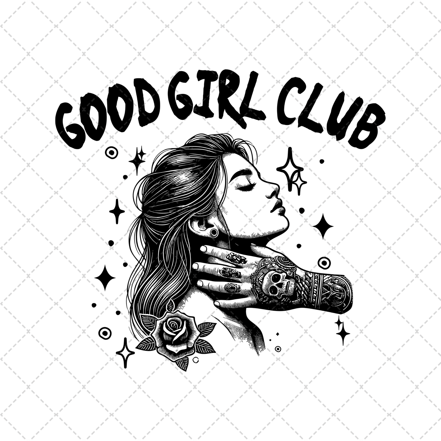 Good Girl Club Transfer ** TWO PART* SOLD SEPARATELY**