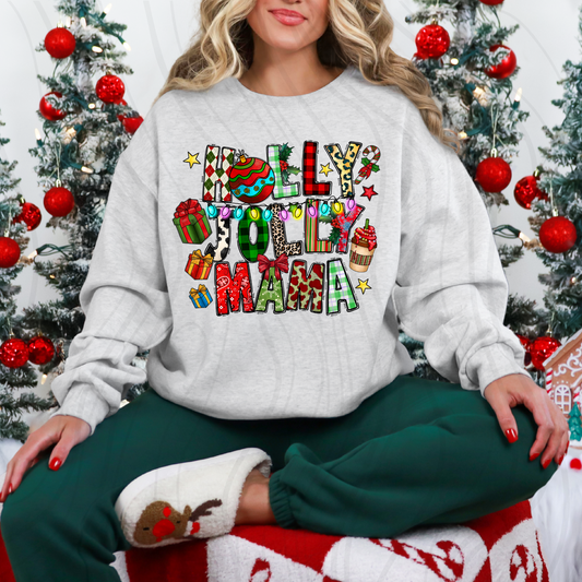 Holly Jolly Mama Transfer
