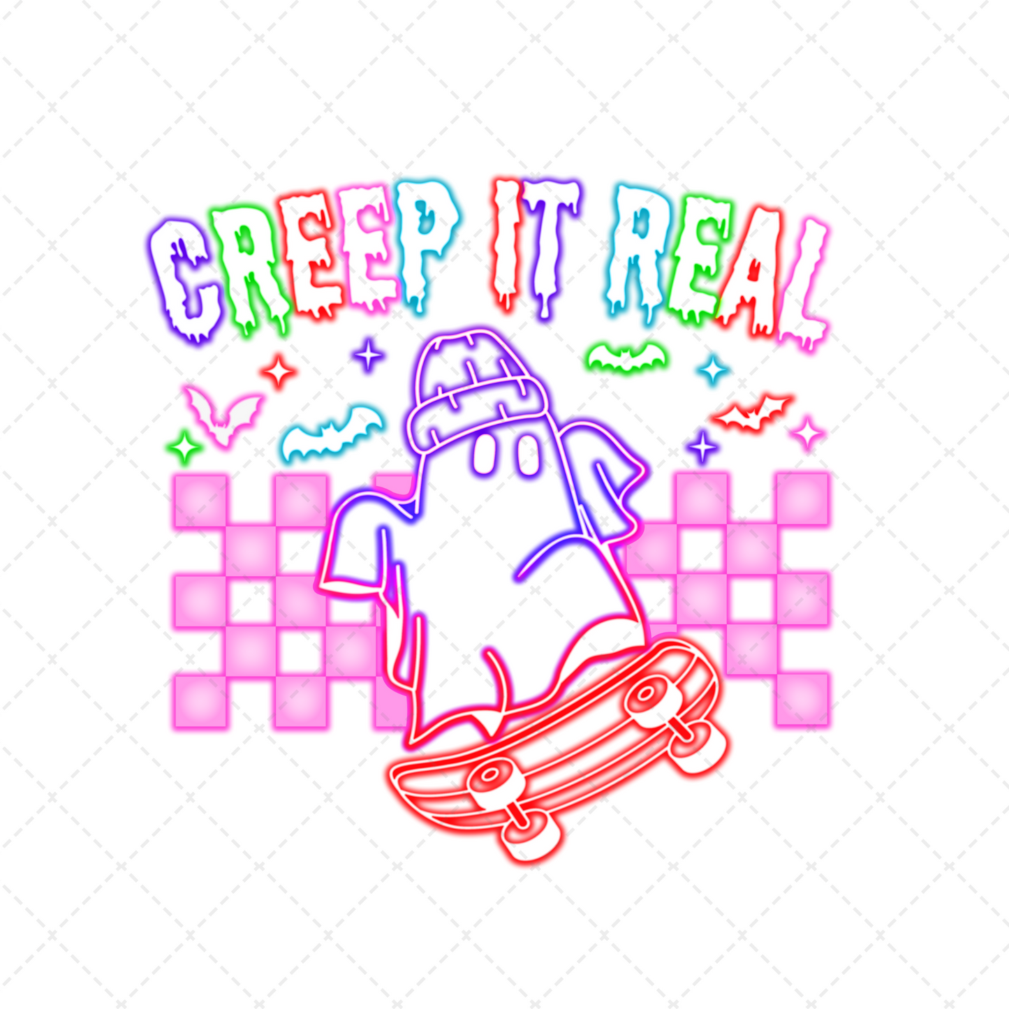 Neon Creep It Real Transfer