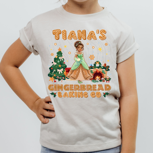 Frog Princess Gingerbread Transfer