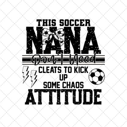 This Soccer Nana Transfer ** TWO PART* SOLD SEPARATELY**