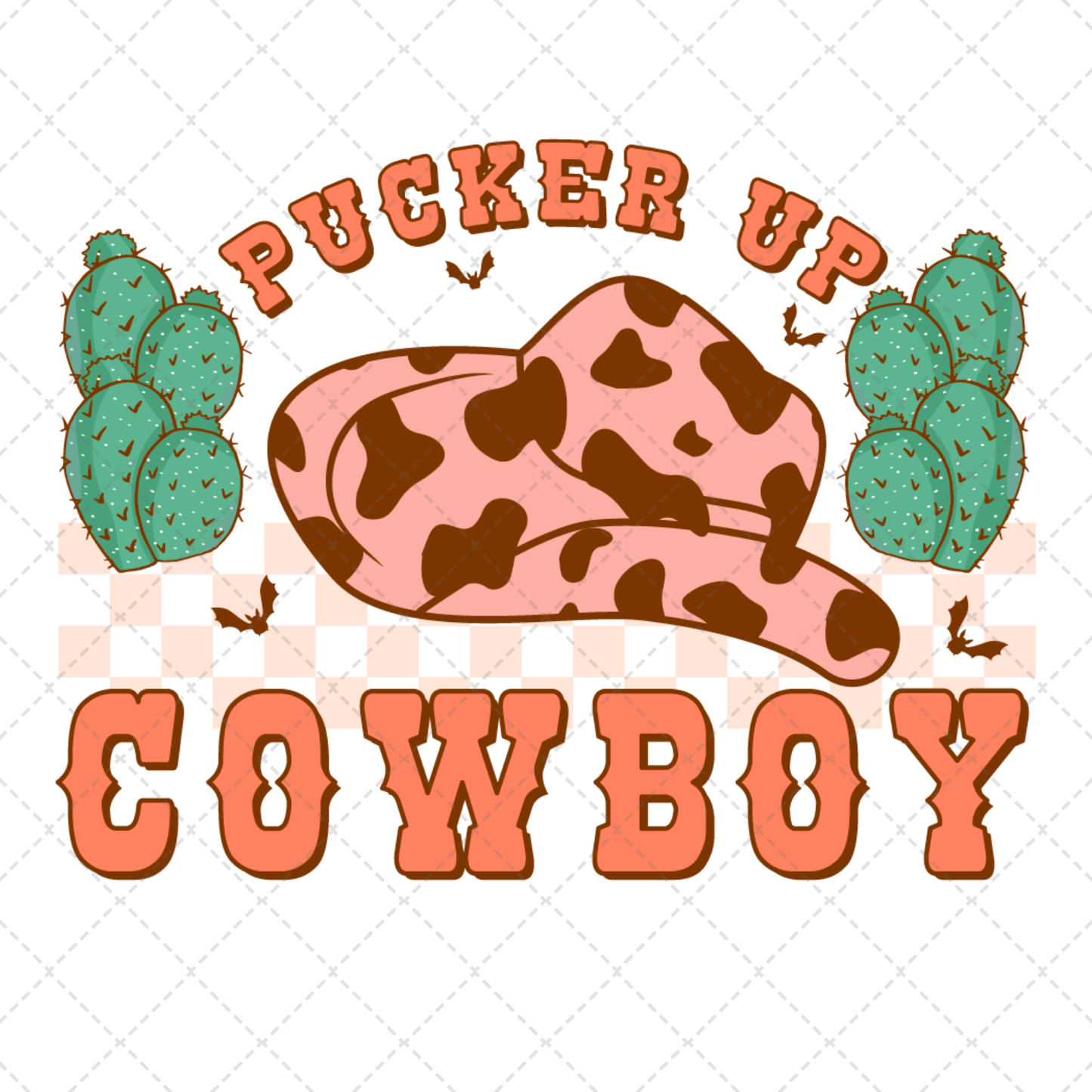 Pucker Up Cowboy Transfer