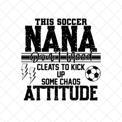 This Soccer Nana Transfer ** TWO PART* SOLD SEPARATELY**