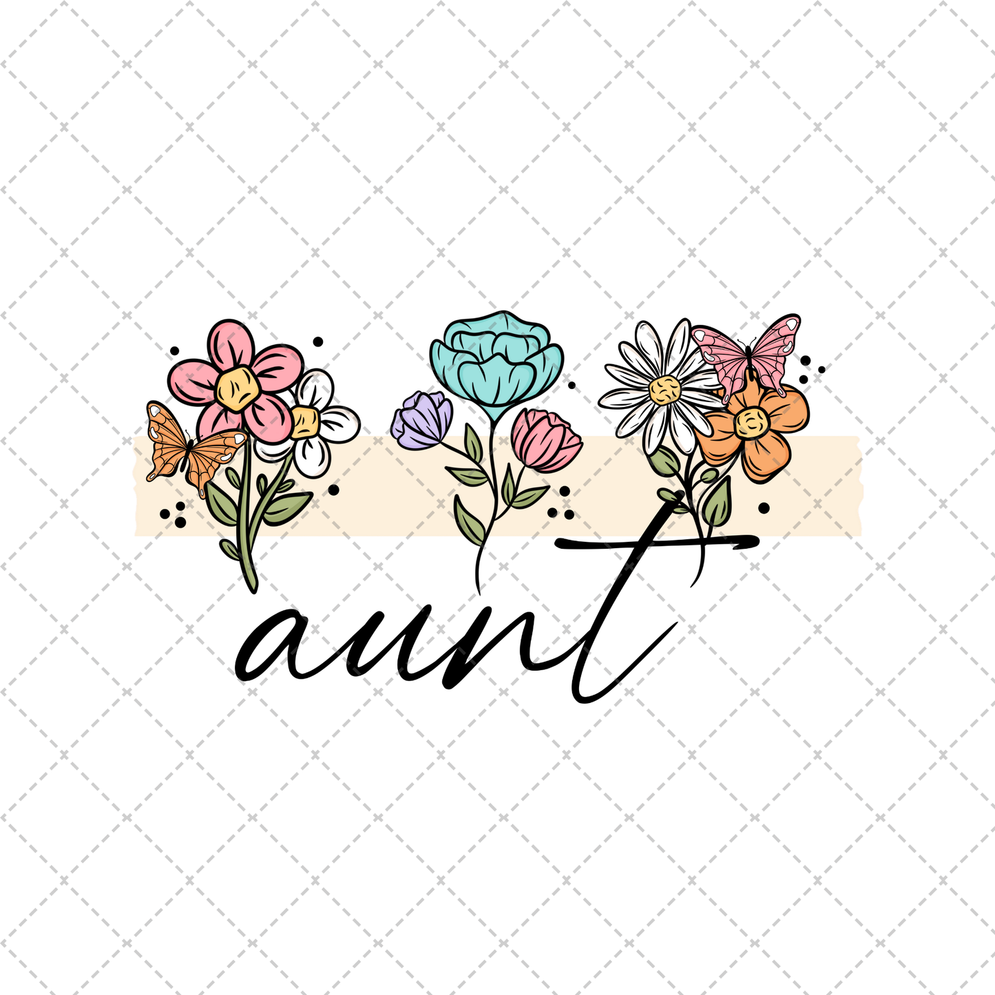 Aunt Floral Transfer