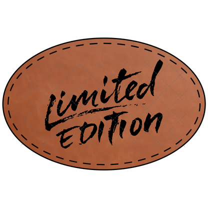Limited Edition Leather Patch