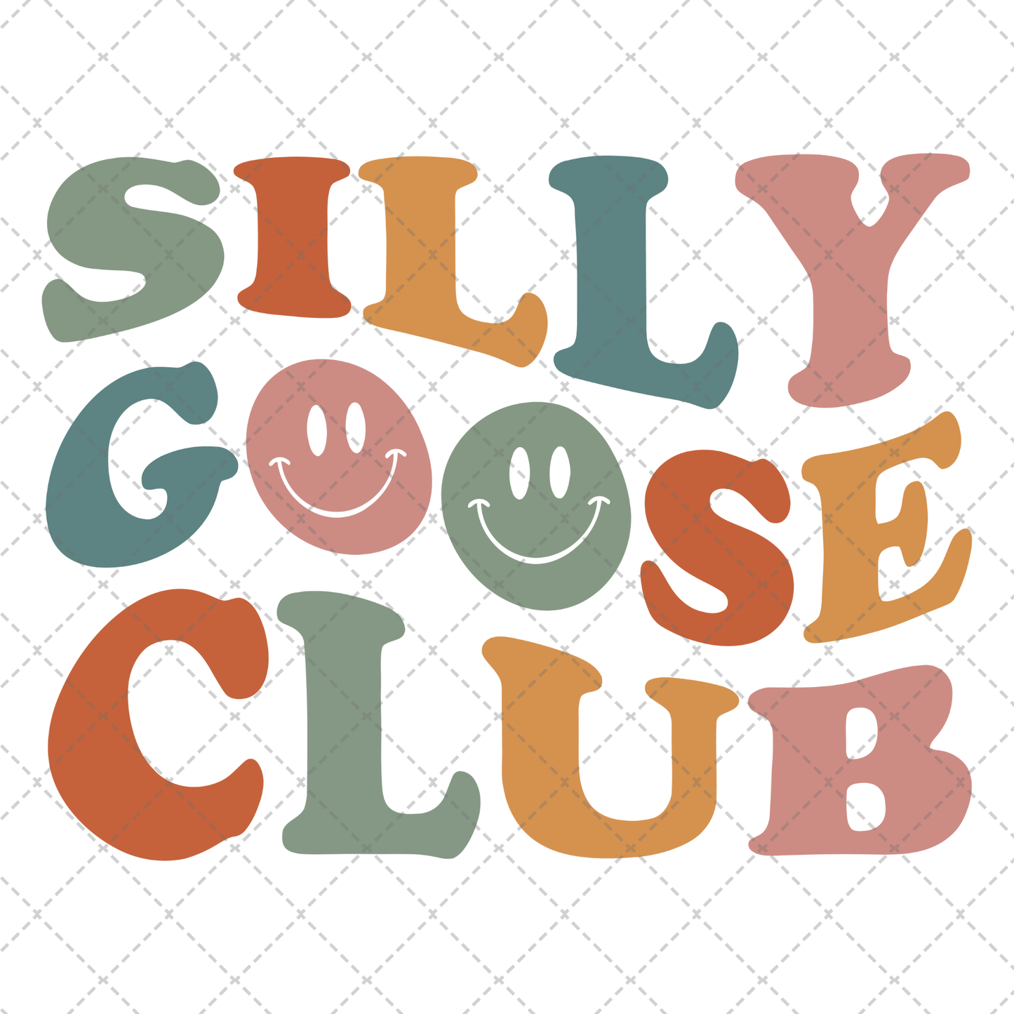 Silly Goose Club  ** TWO PART* SOLD SEPARATELY** Transfer