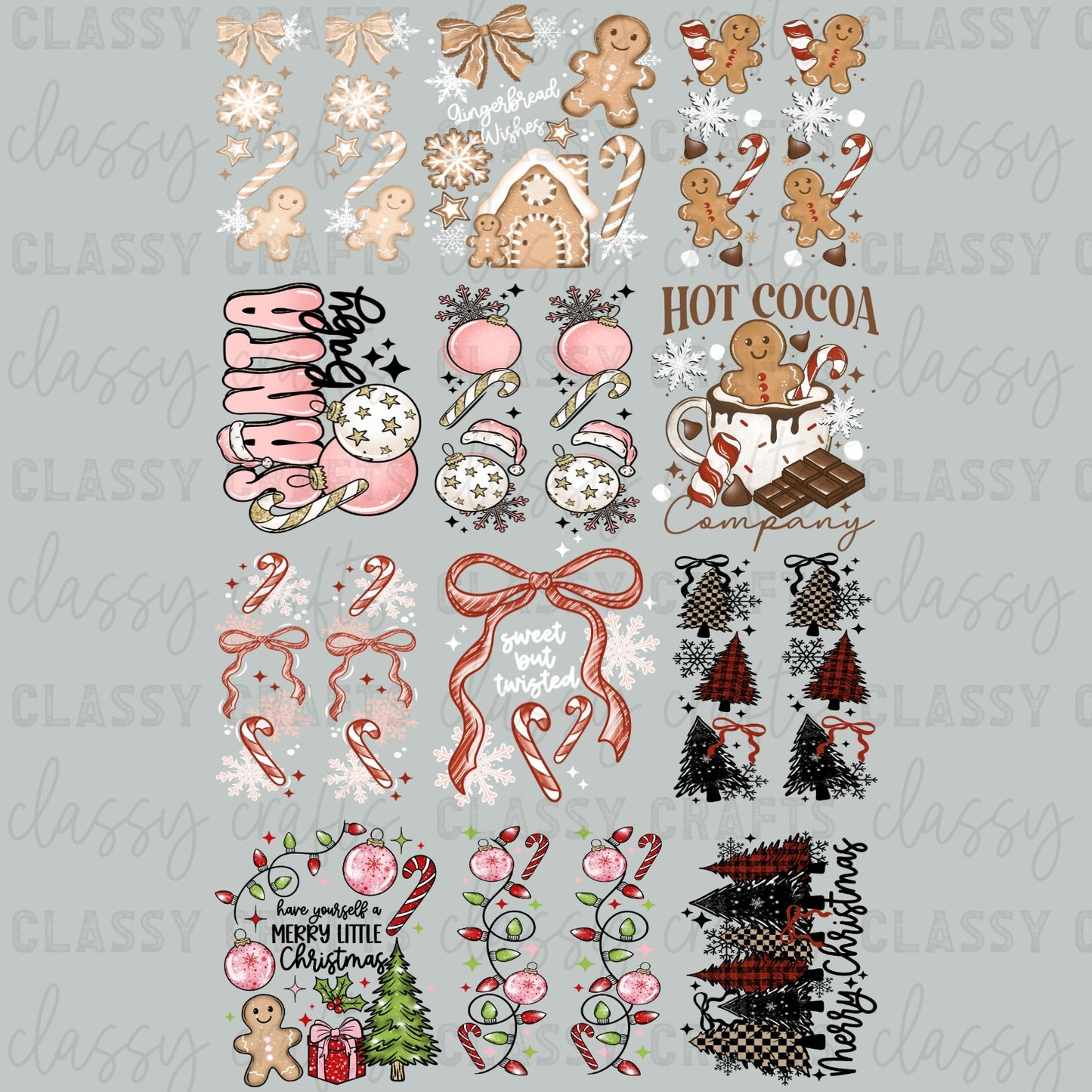 Santa Baby with sleeves 30x48 - PREMADE GANG SHEET