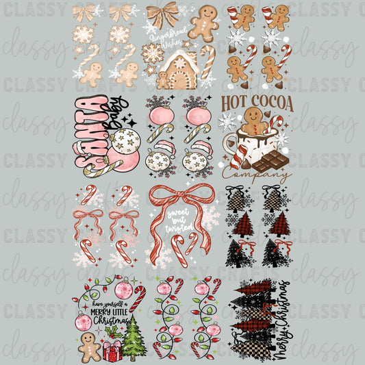 Santa Baby with sleeves 30x48 - PREMADE GANG SHEET