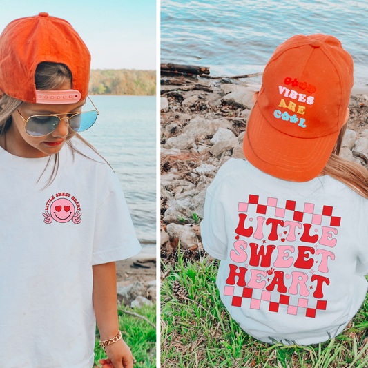 Little Sweetheart Checkered Transfer