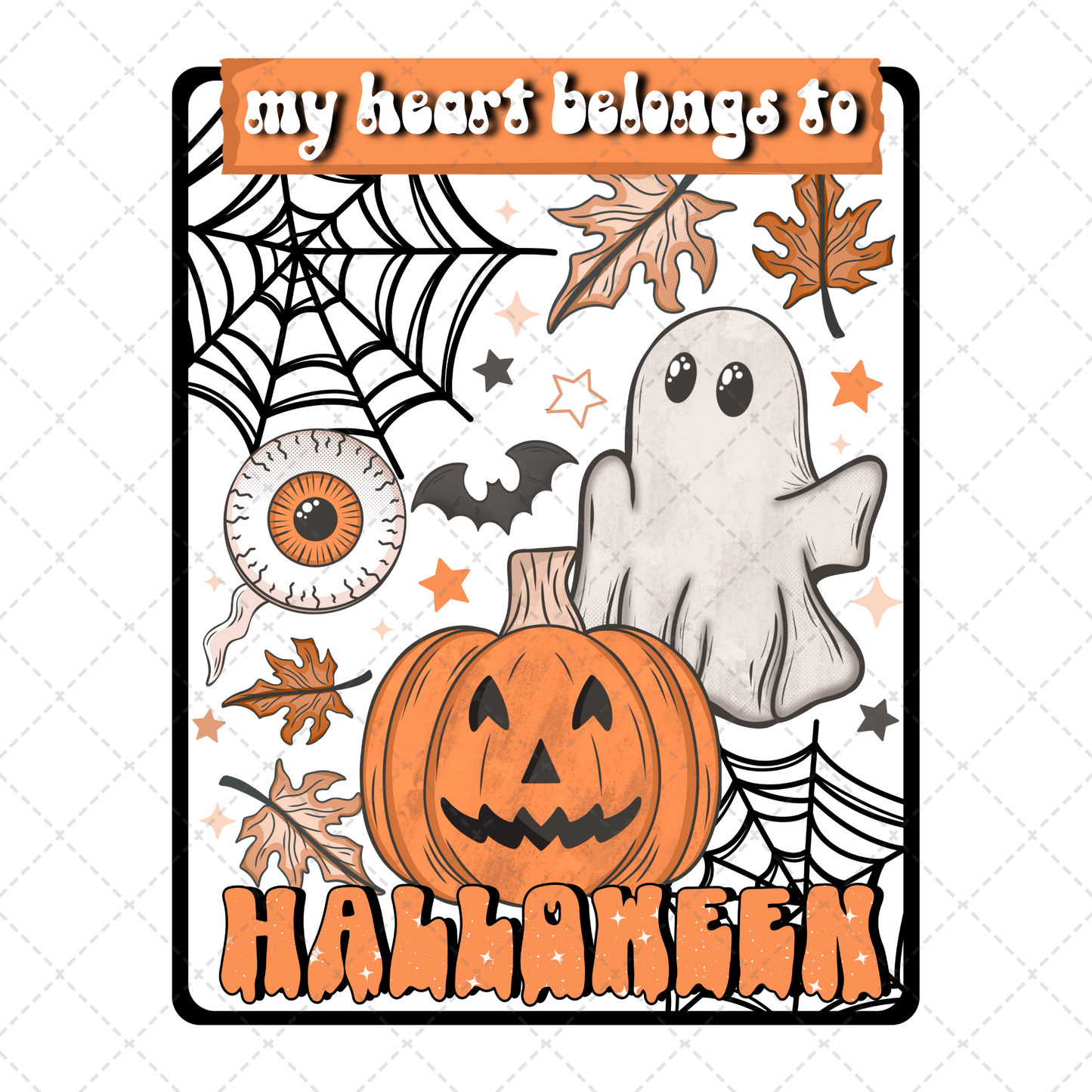 My Heart Belongs To Halloween Transfer