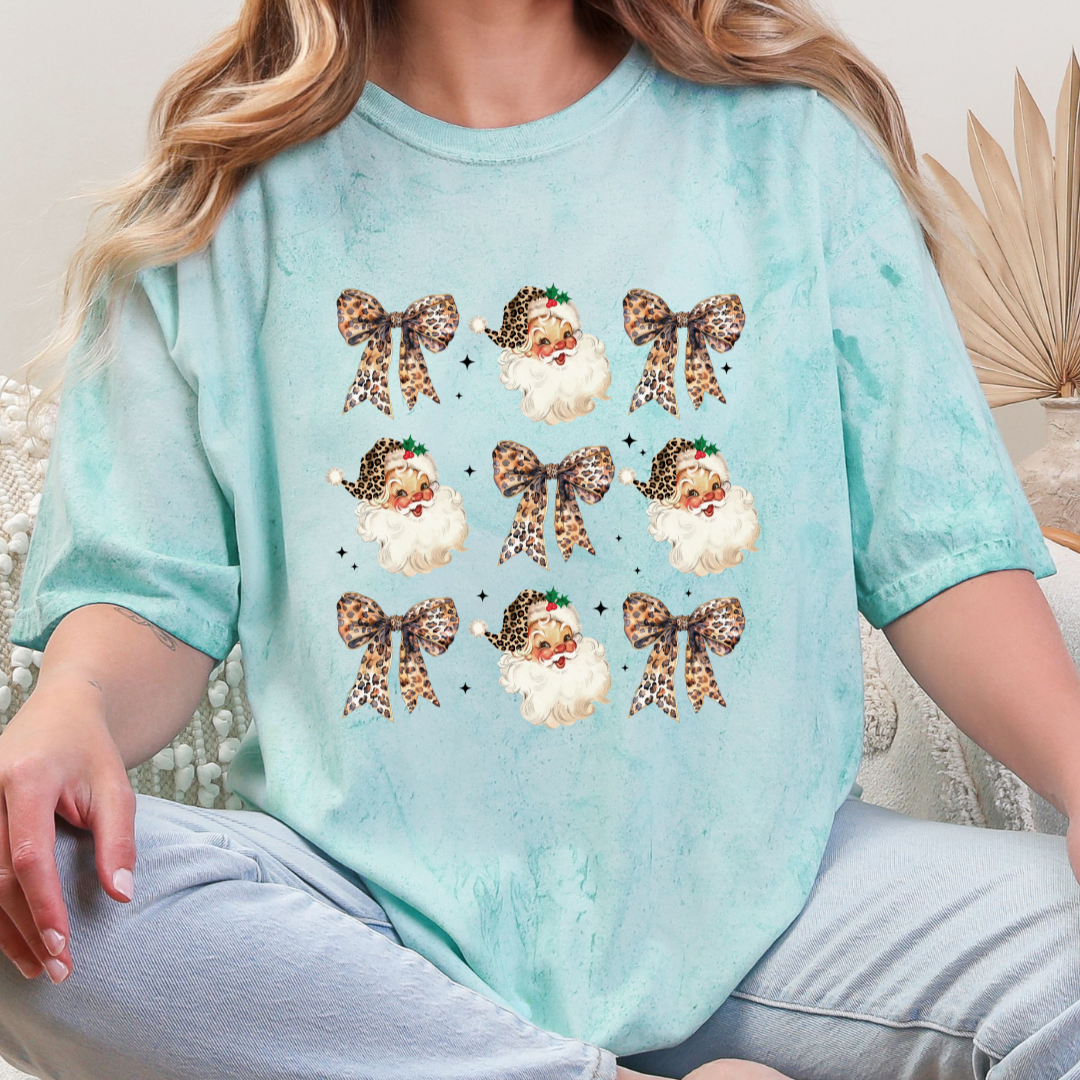 Leopard Santa Transfer