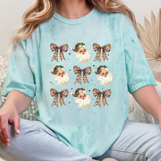 Leopard Santa Transfer