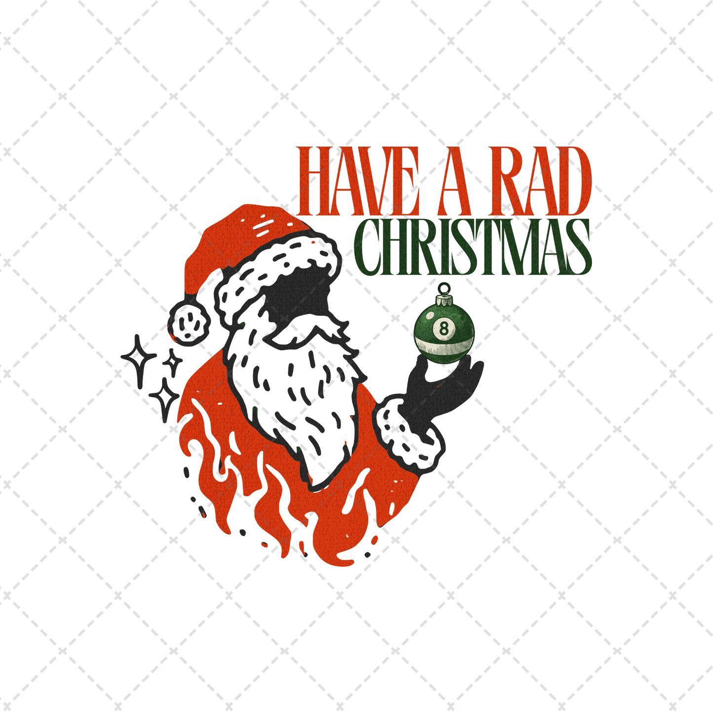 Have A Rad Christmas Transfer