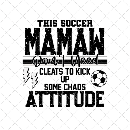 This Soccer Mamaw Transfer ** TWO PART* SOLD SEPARATELY**