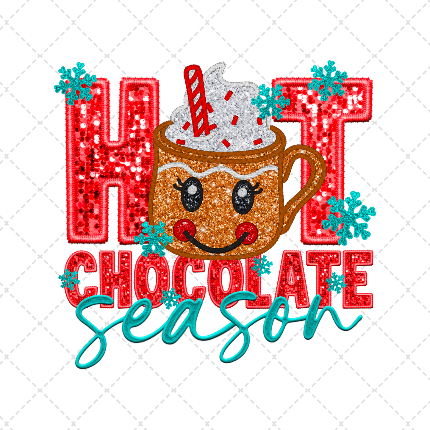 Hot Chocolate Season Transfer **TWO PART* SOLD SEPARATELY**