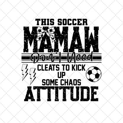 This Soccer Mamaw Transfer ** TWO PART* SOLD SEPARATELY**