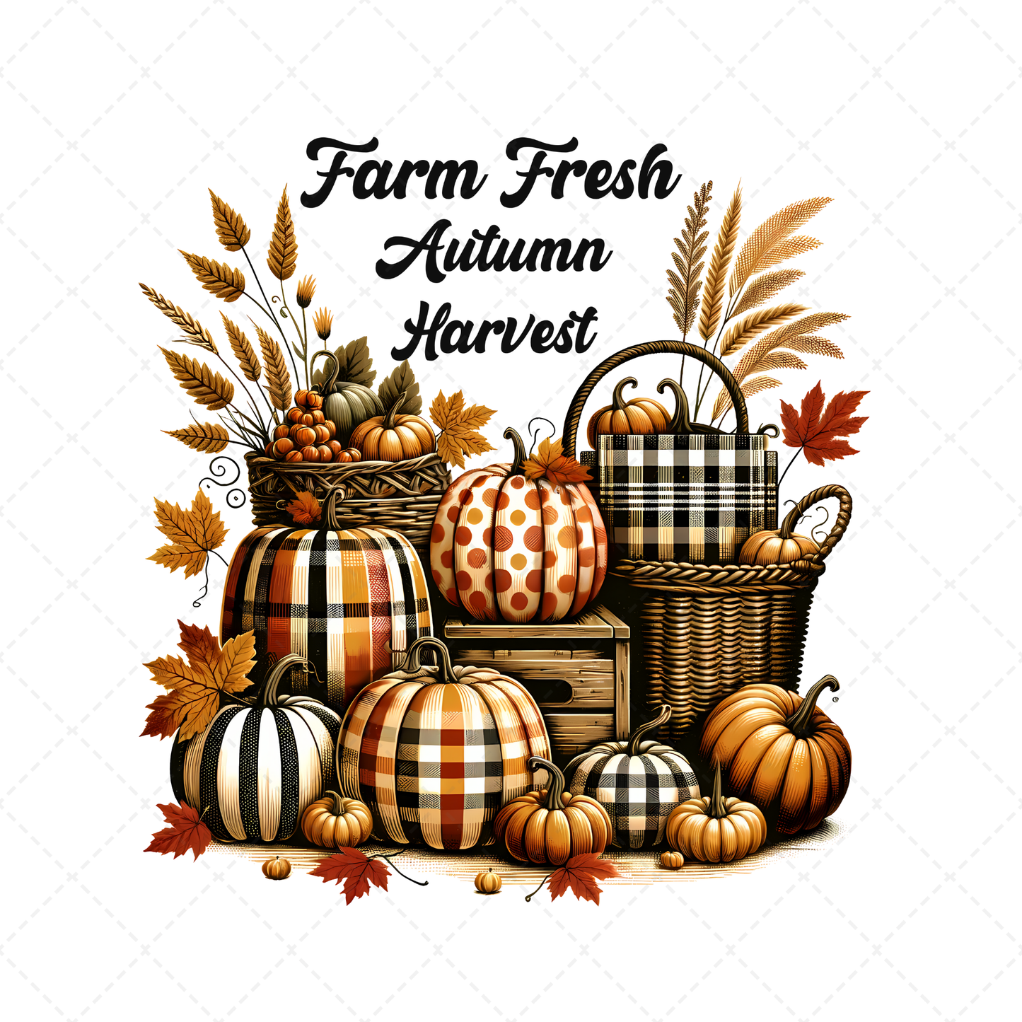 Farm Fresh Autumn Harvest Transfer