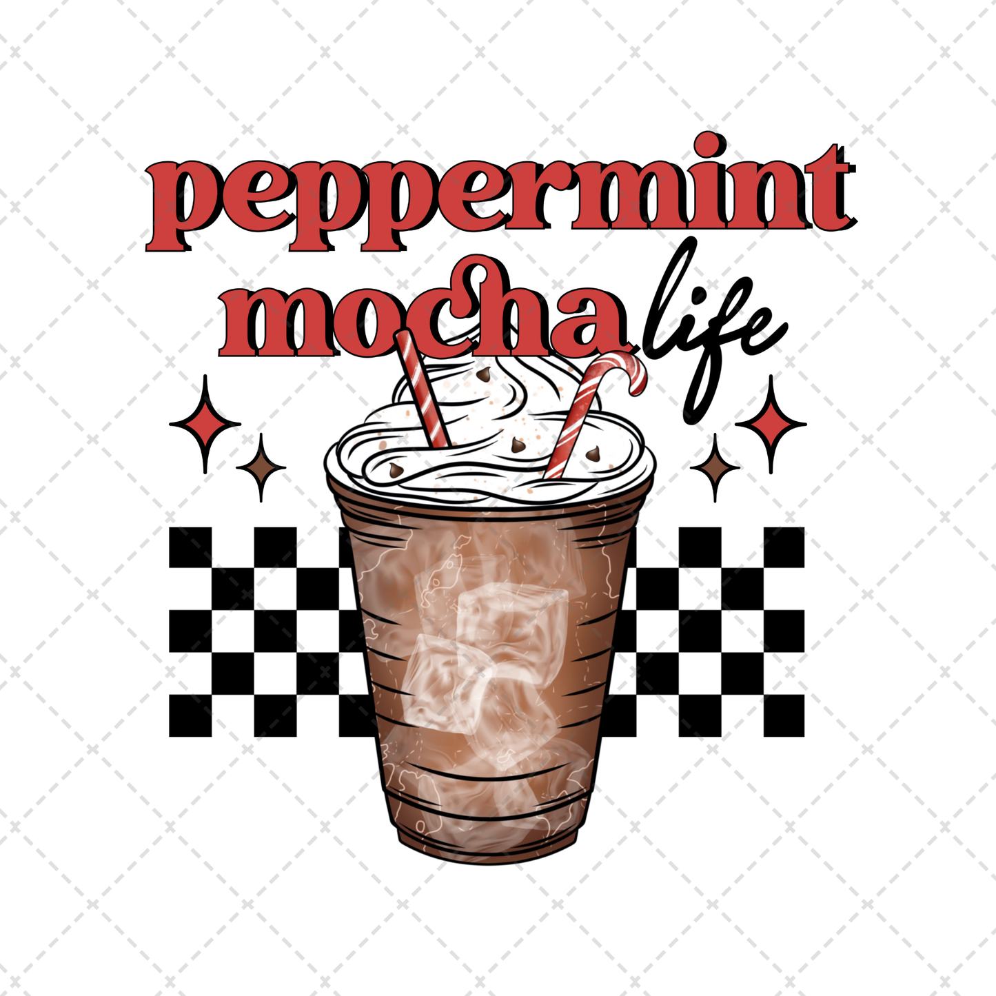 Peppermint Mocha Life Transfer