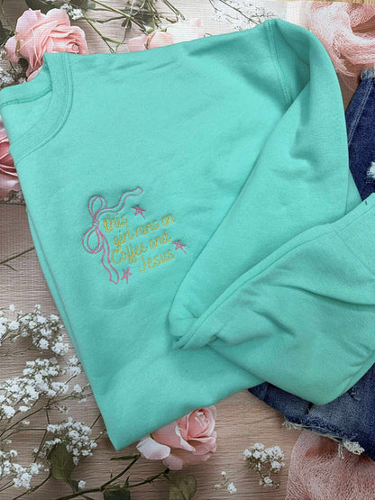 This Girl Runs On Coffee & Jesus