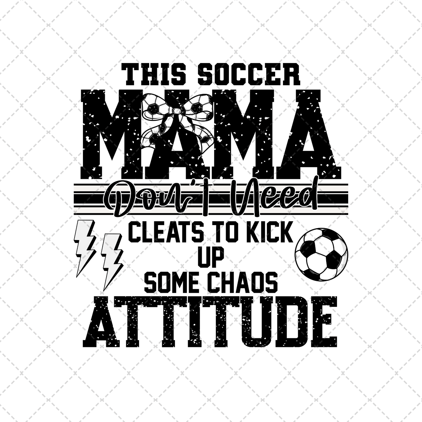 This Soccer Mama Transfer ** TWO PART* SOLD SEPARATELY**