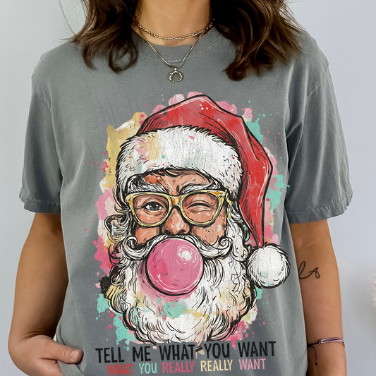 WHAT YOU WANT SANTA TRANSFER **SOLD SEPARATLEY**