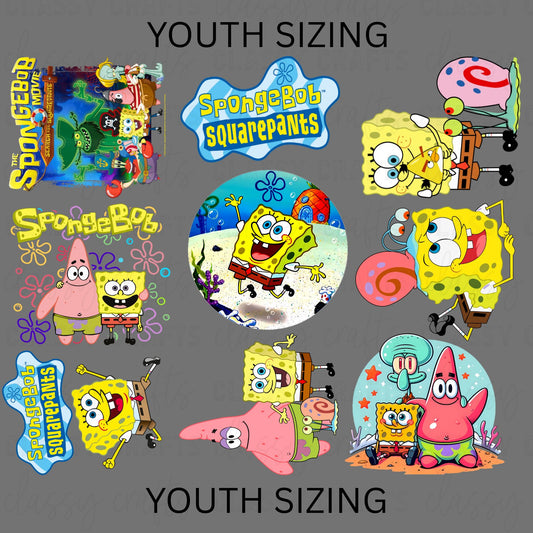 Squarepants - 30x24 - PREMADE GANG SHEET