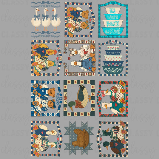 Vintage  - 30x48 - PREMADE GANG SHEET
