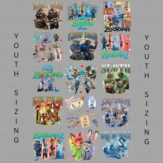 Bunny Cop  - 30x48 - PREMADE GANG SHEET