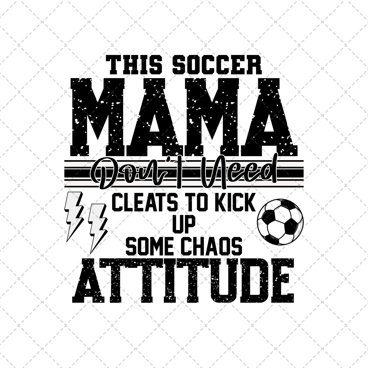 This Soccer Mama Transfer ** TWO PART* SOLD SEPARATELY**