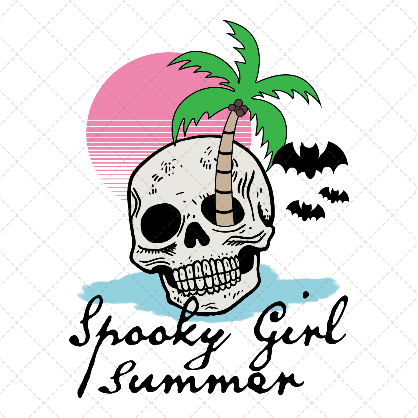 Spooky Girl Summer Transfer