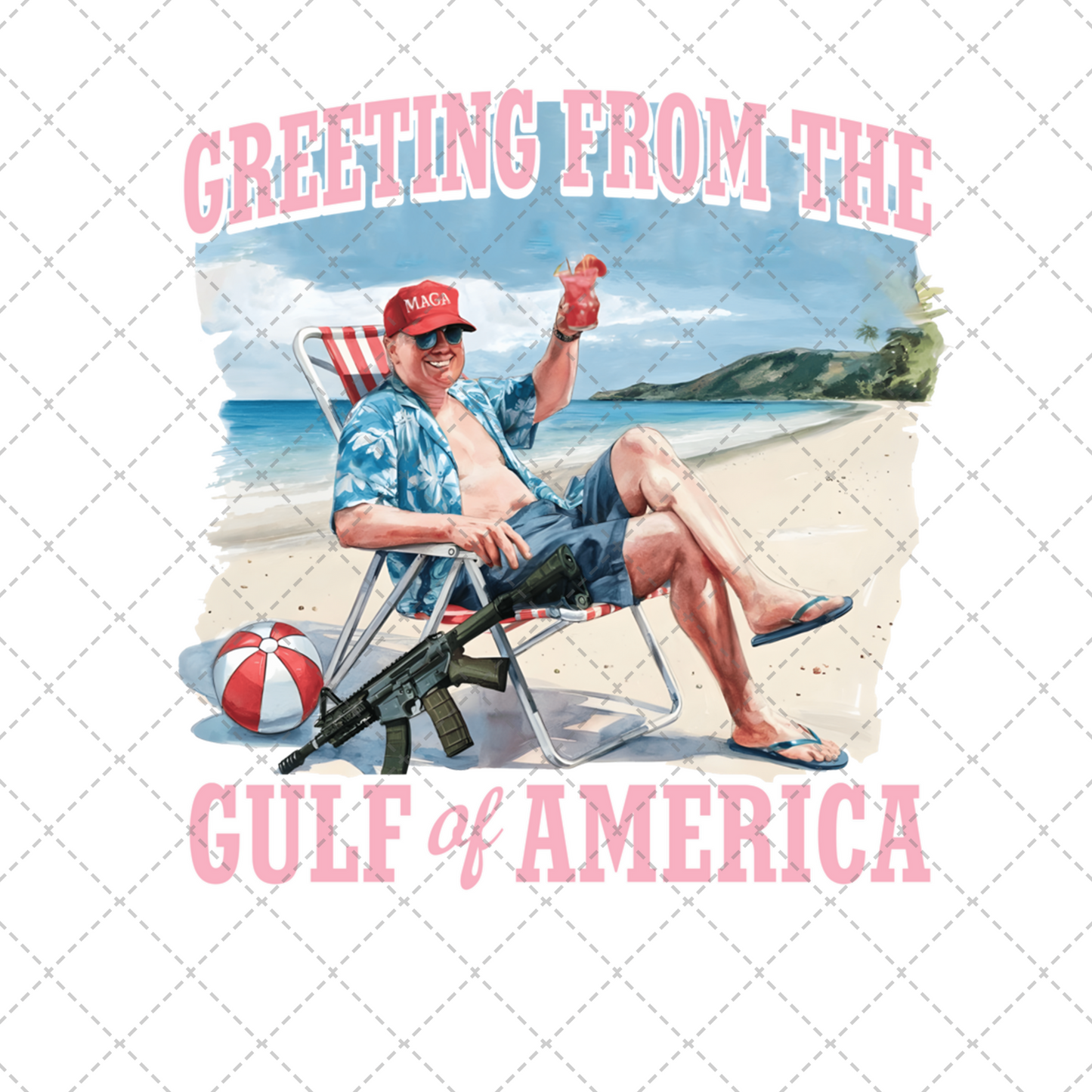 Pink Gulf Of America Transfer