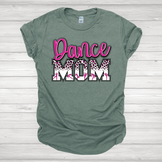 Dance Mom Leopard Transfer