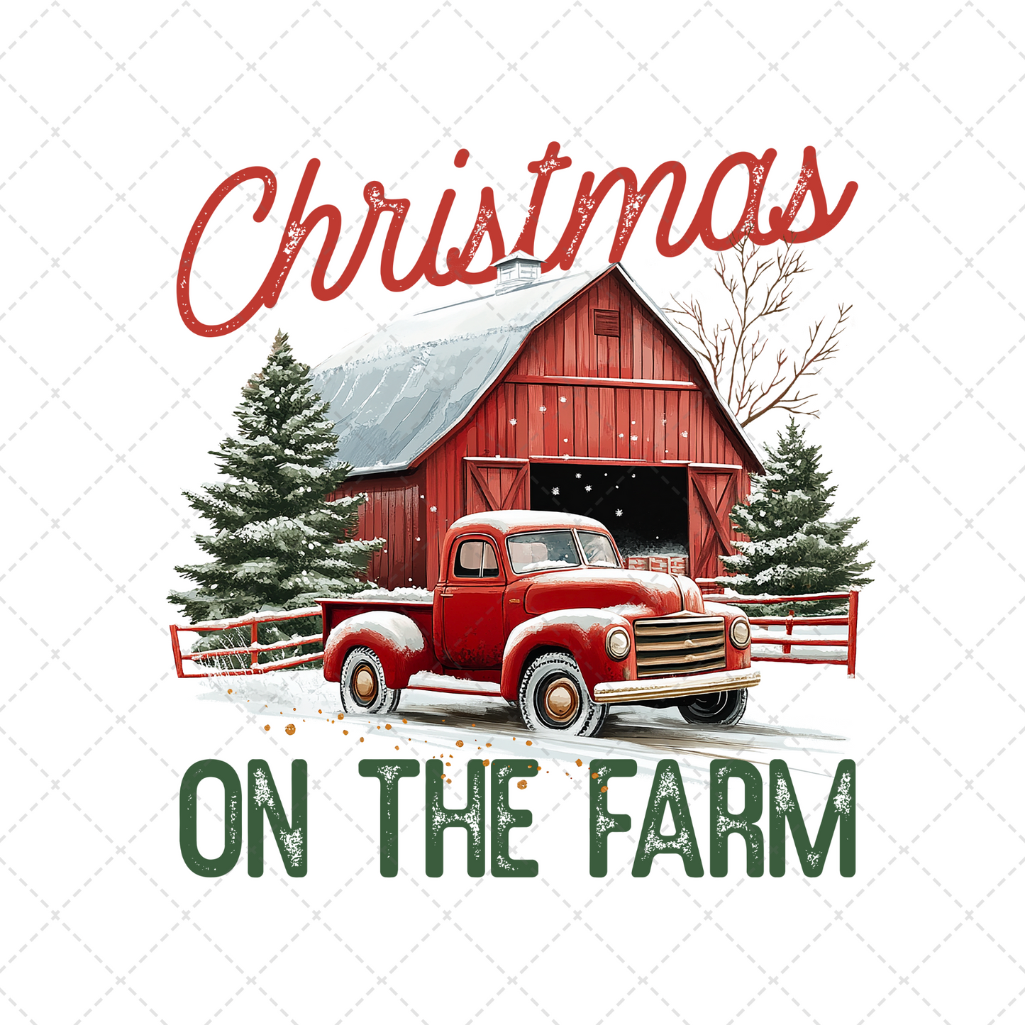 Christmas On The Farm Transfer