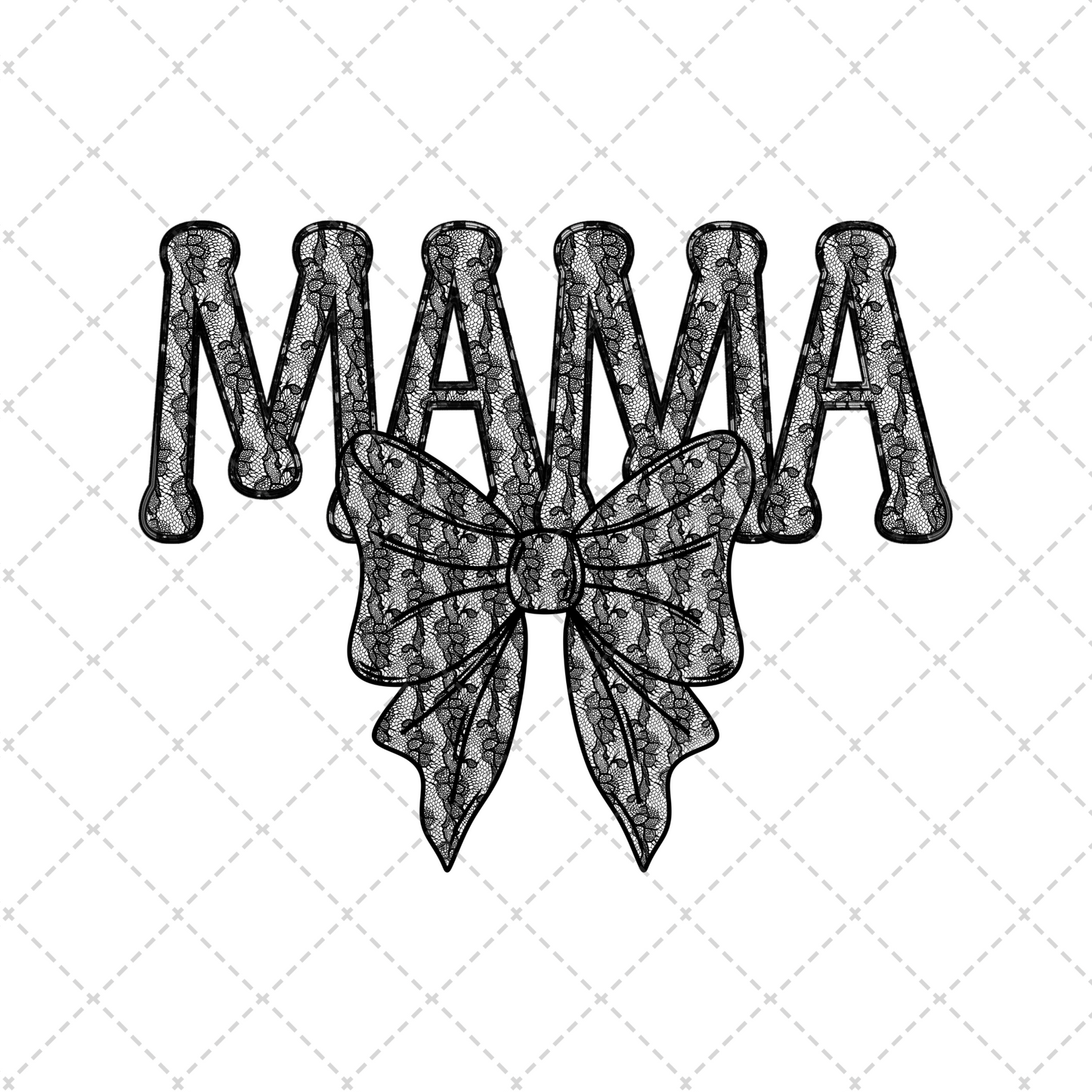 Mama Mini Lace Transfer