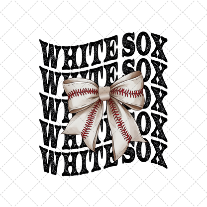 White Sox Coquette Transfer ** TWO PART* SOLD SEPARATELY**