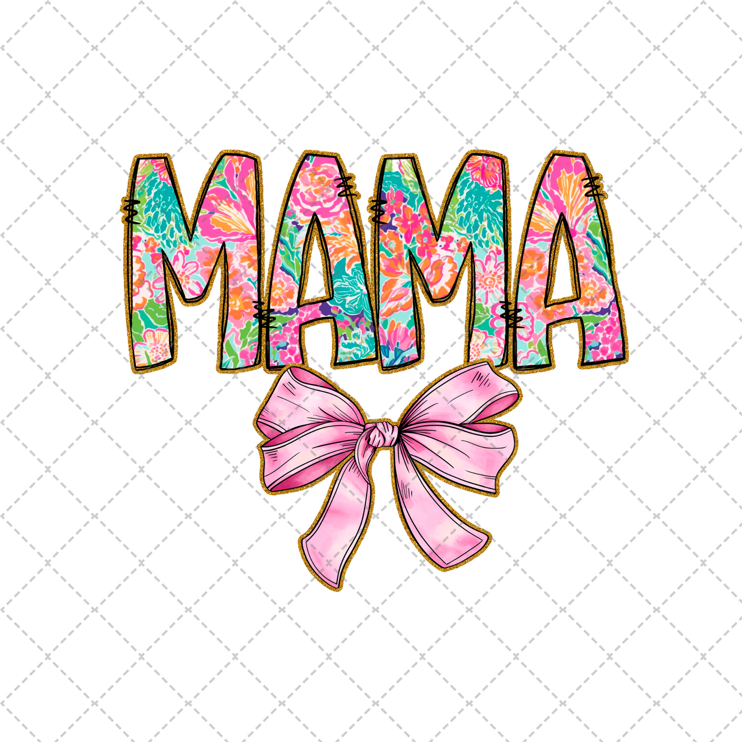 Mama Tropical Coquette Transfer