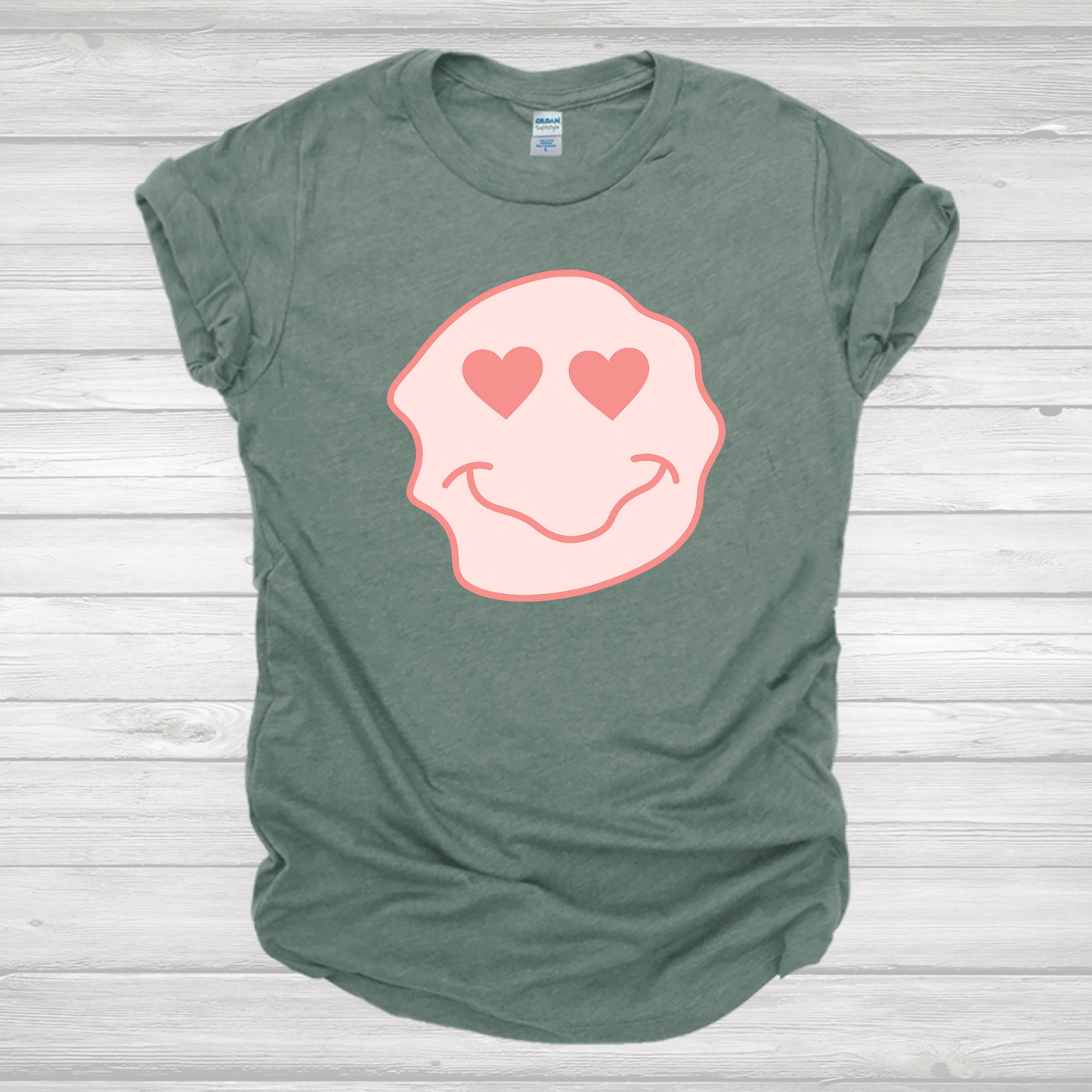 Wavy Smiley Happy In Love Transfer