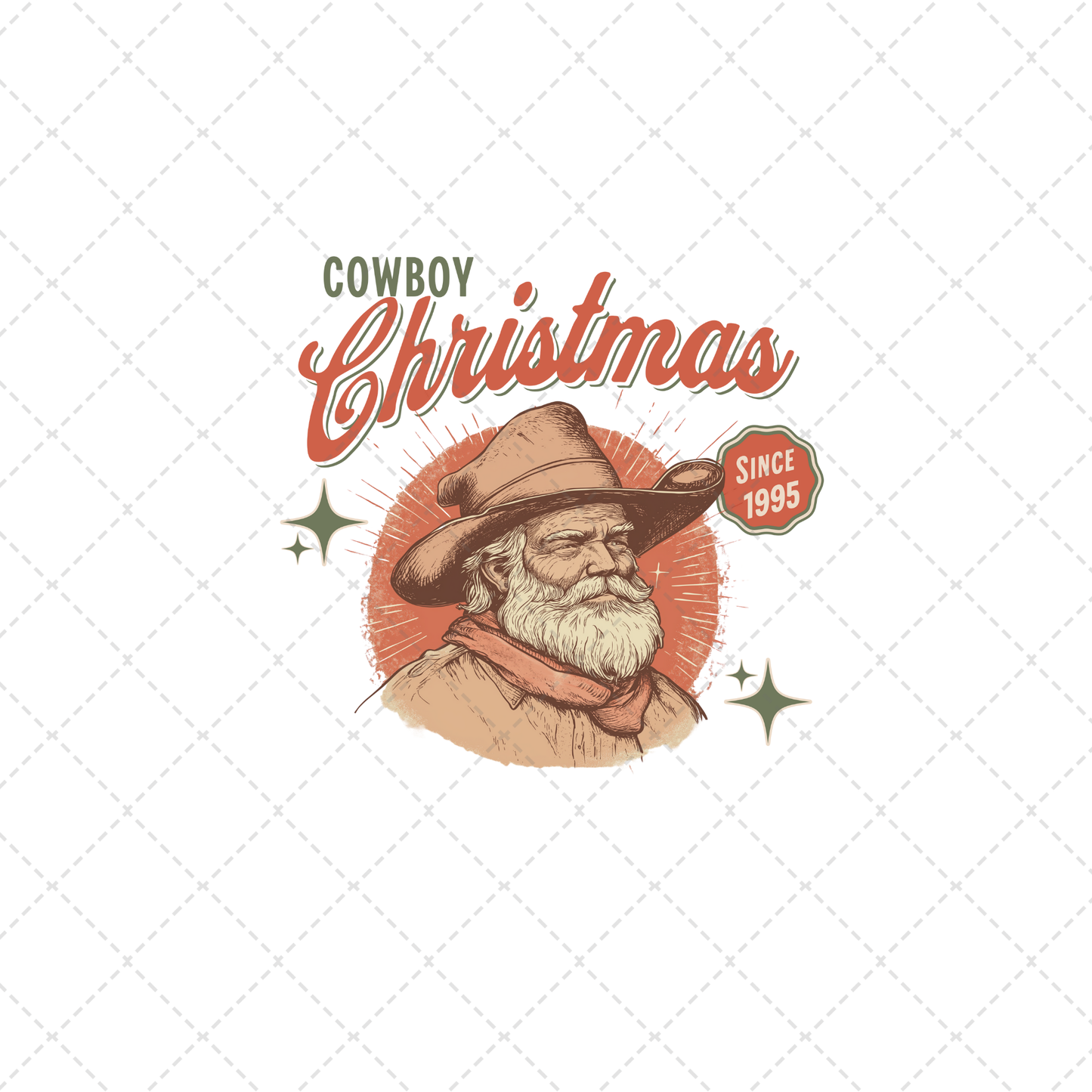 Cowboy Christmas Transfer