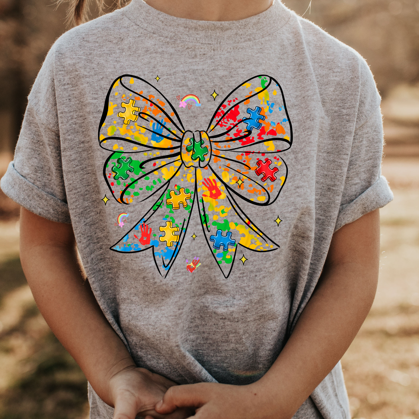 Autism Bow  Transfer