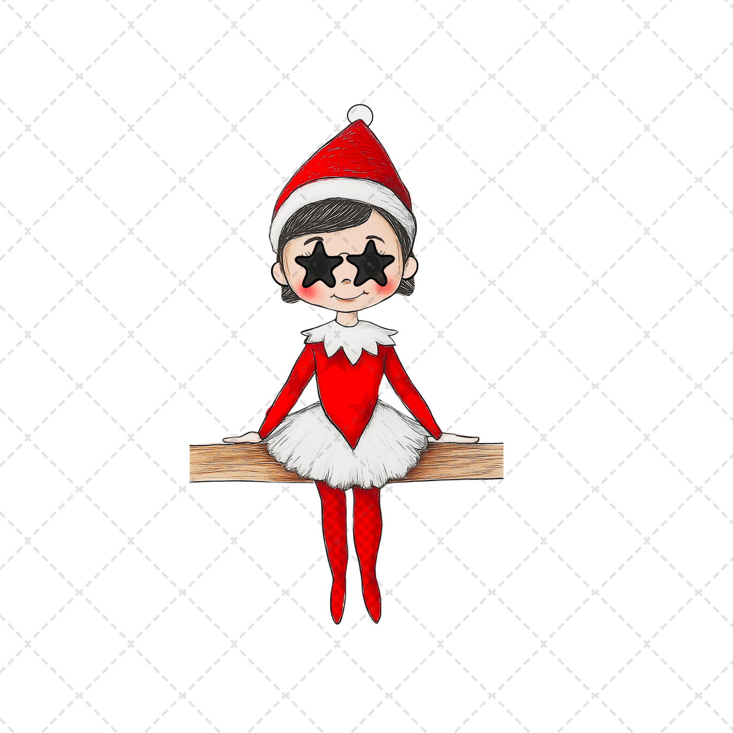 Girl Elf World Tour Transfer ** TWO PART* SOLD SEPARATELY**