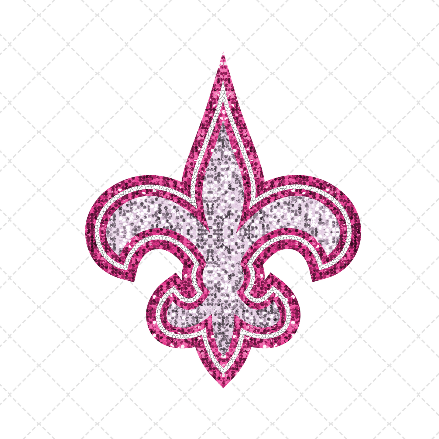 Saints Pink Transfer