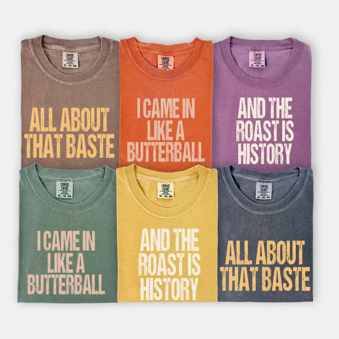 Snarky Thanksgiving Crew Transfer**SOLD SEPARATELY**