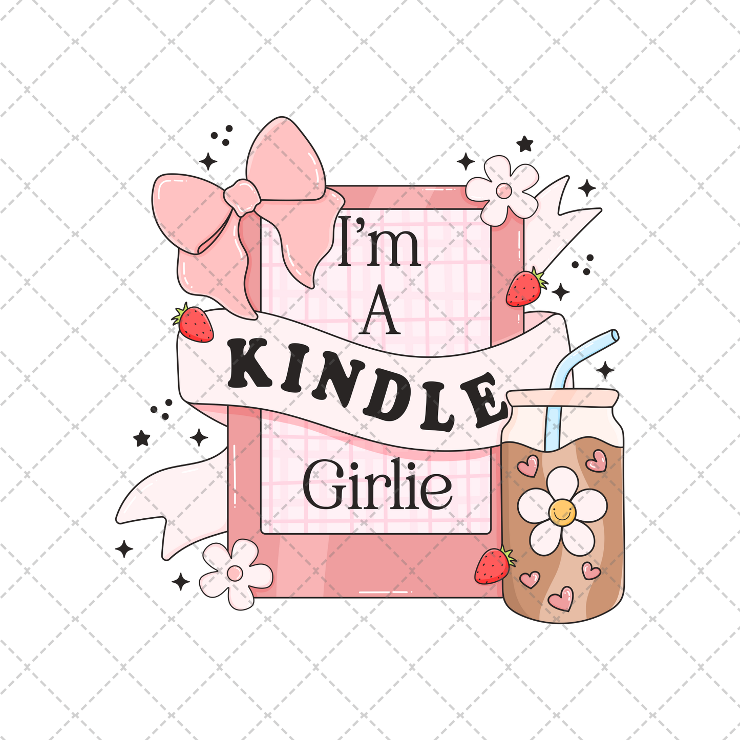 Coquette Kindle Girlie Transfer