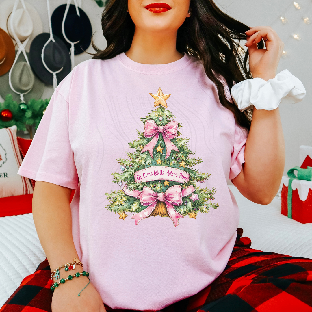 Adore Him Tree Transfer