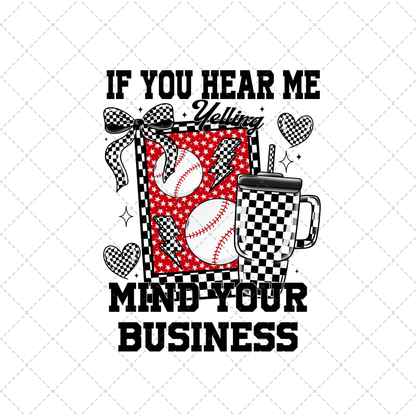 Baseball If You Hear Me Transfer