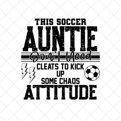 This Soccer Auntie Transfer ** TWO PART* SOLD SEPARATELY**