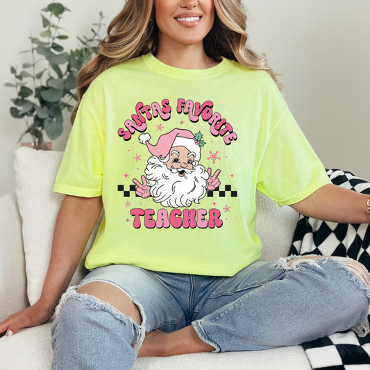 Santa Favorite Teacher Transfer