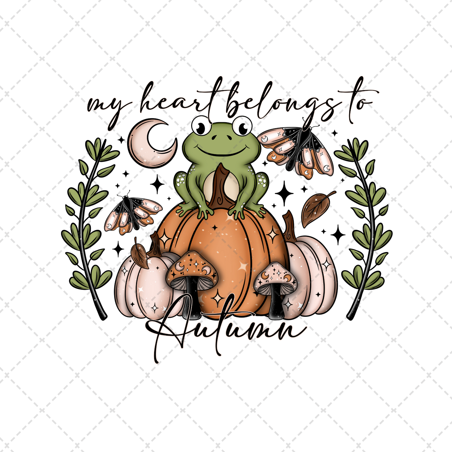 My Heart Belongs Autumn  ** TWO PART* SOLD SEPARATELY** Transfer